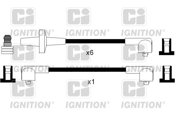 QUINTON HAZELL Sytytysjohtosarja XC803